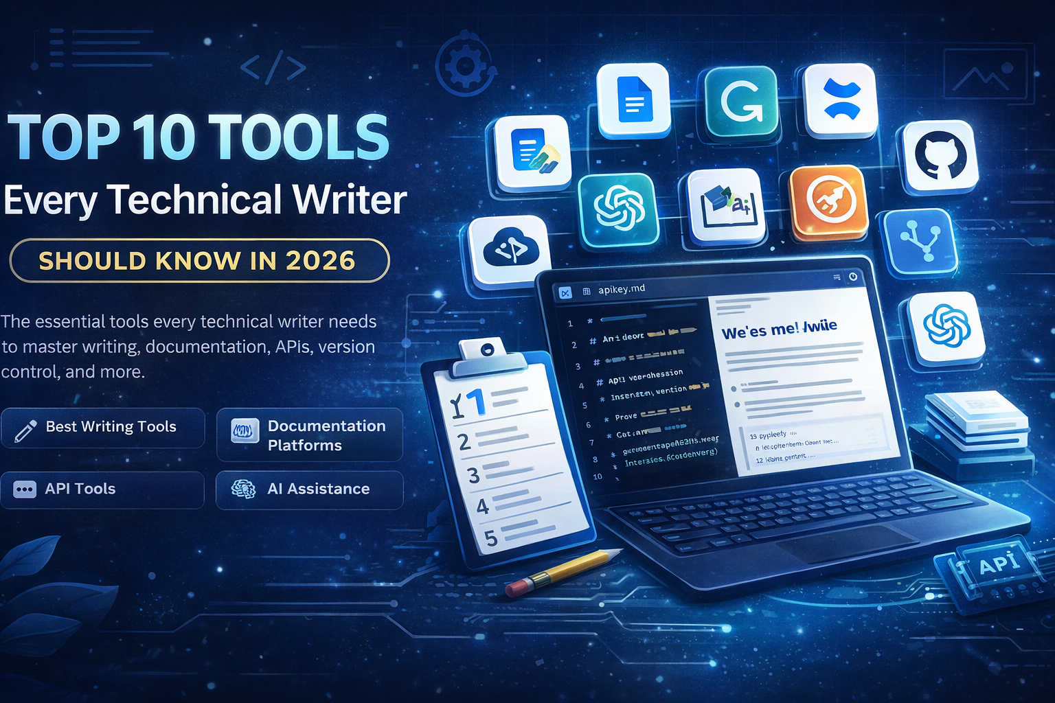 Top 10 technical writing tools