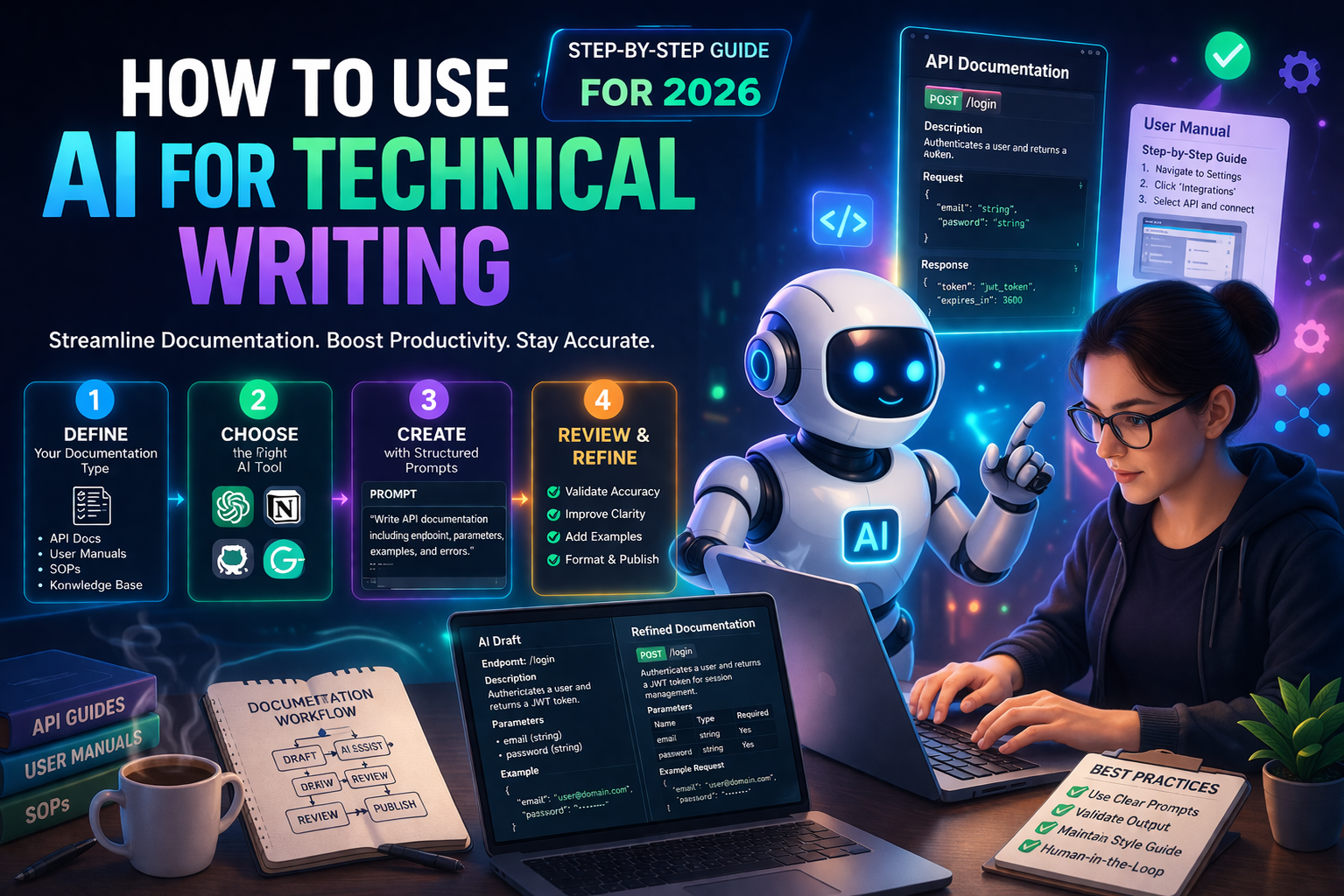 How to use AI for technical writing